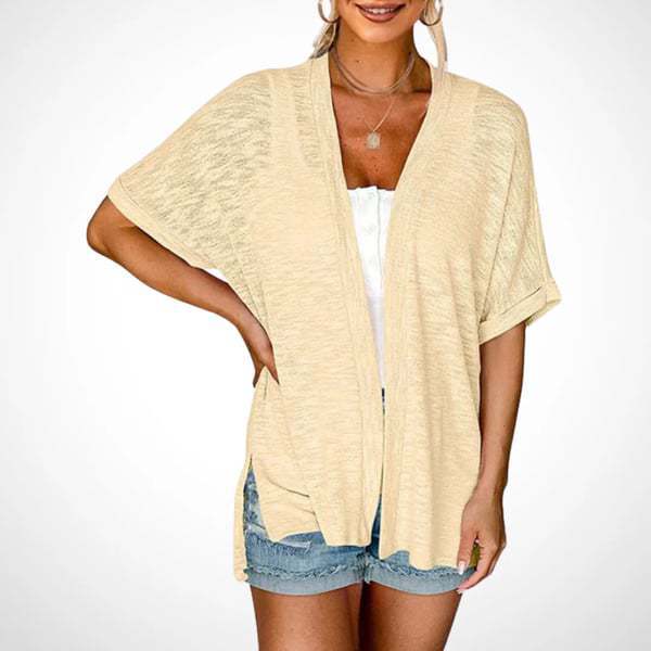 Women’s Lightweight Open-Front Batwing Cardigan