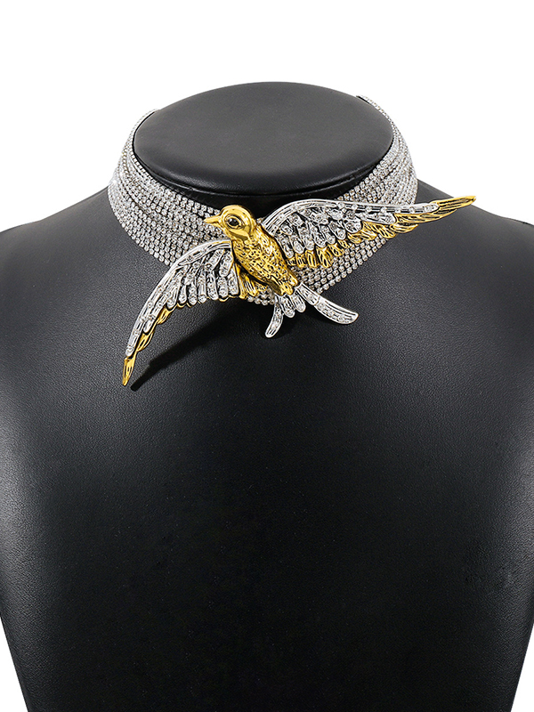 Bird Shape Tasseled Necklaces Accessories Dainty Necklace