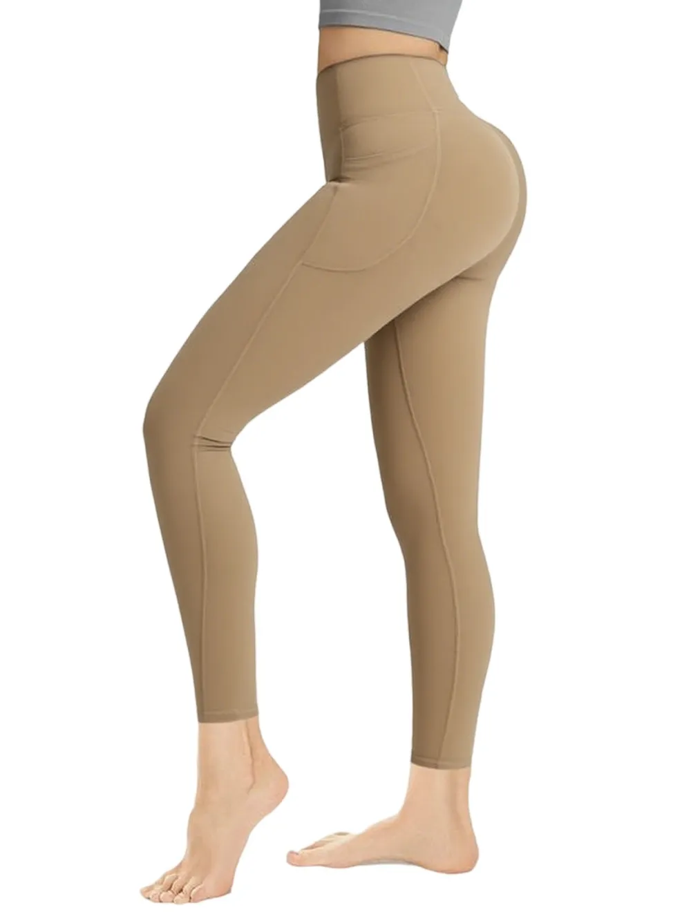 Moisture-Wicking & Breathable Tummy Control Yoga Pants