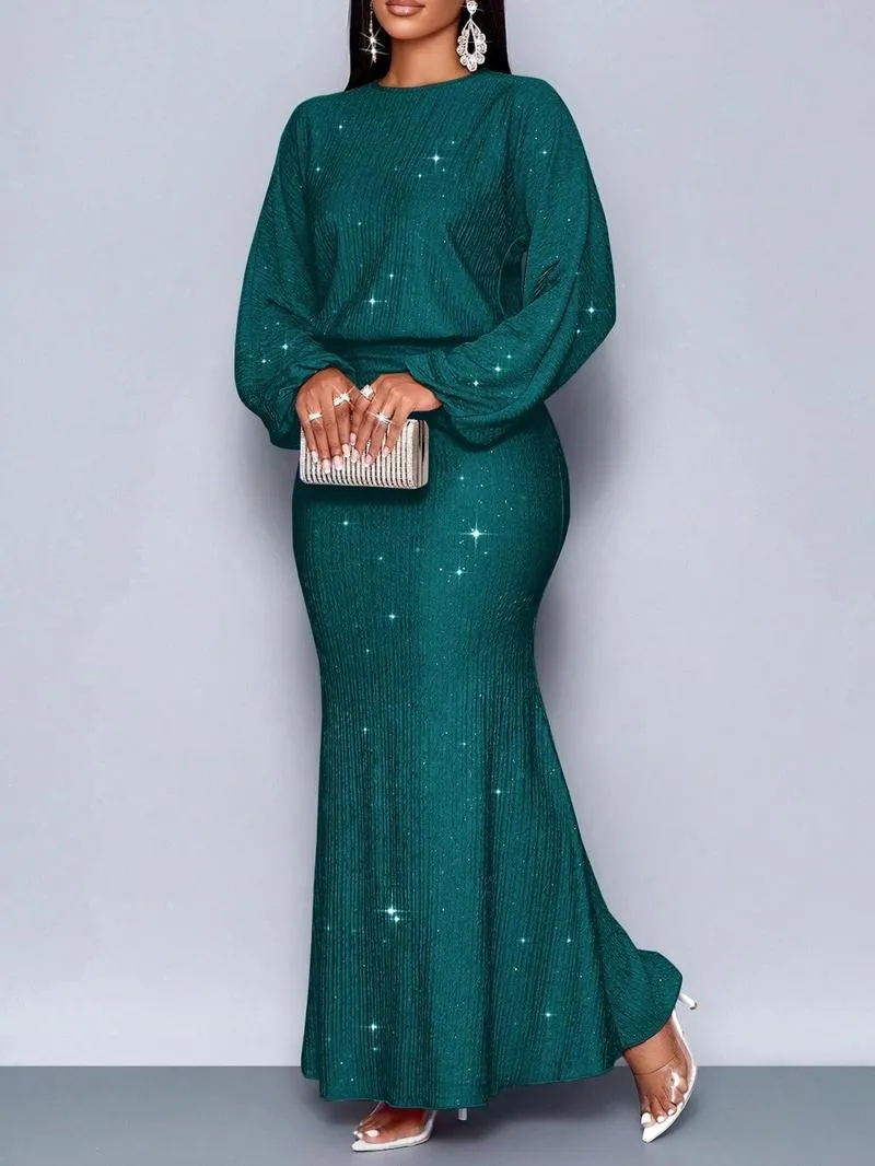 Women's Elegant Mermaid Hem Bodycon Dress