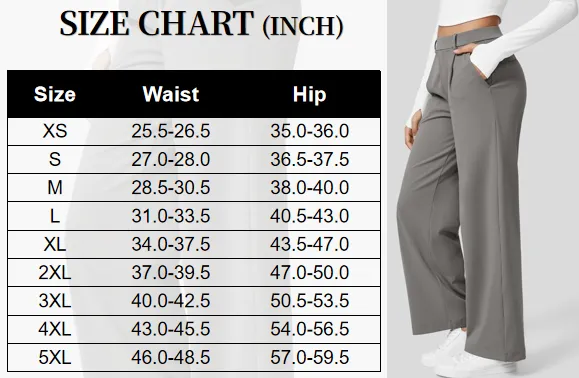 Women's Side Pocket Straight Leg Pants