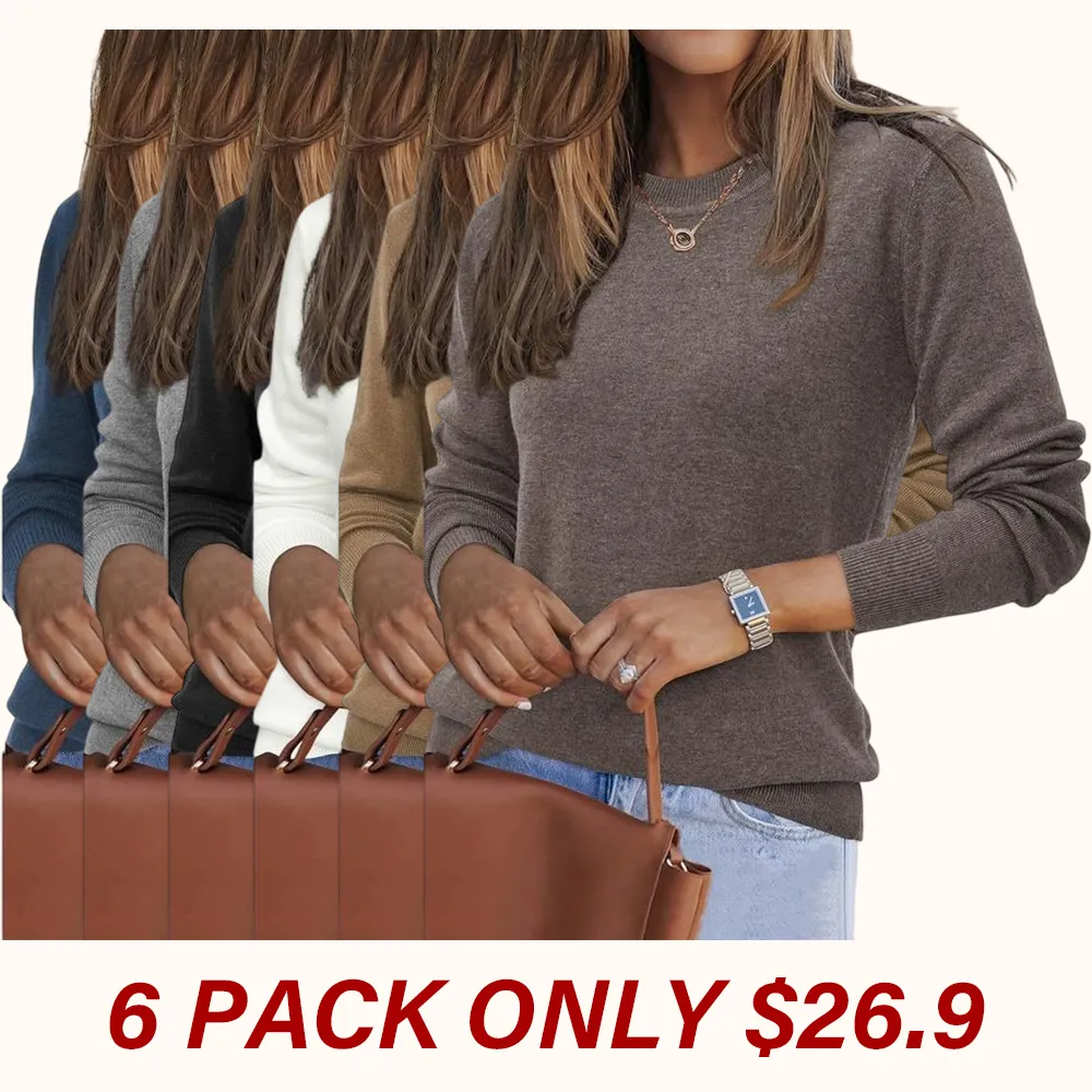 New women's wool blend sweater