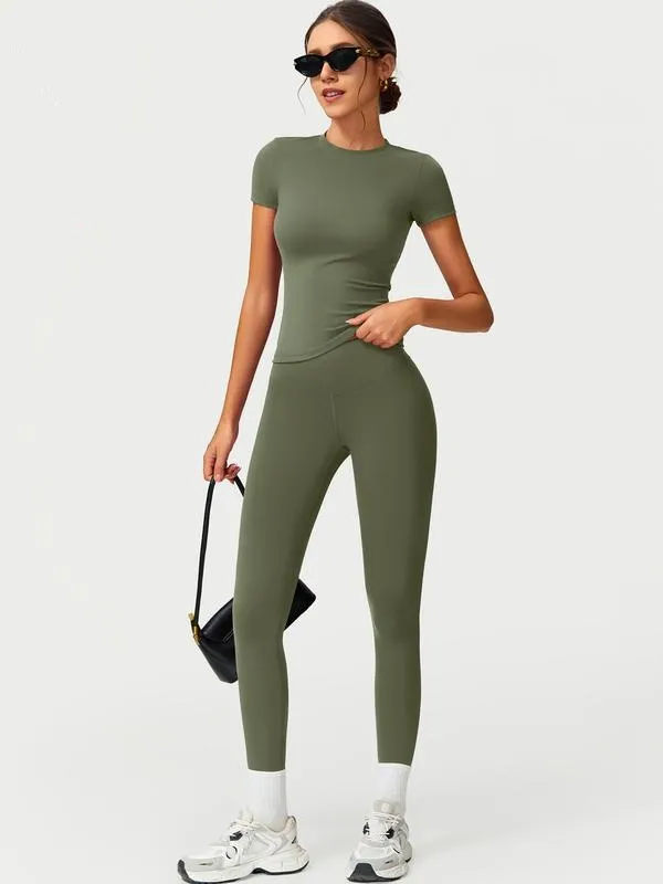 Women Quick Dry Yoga Set Workout Sportswear