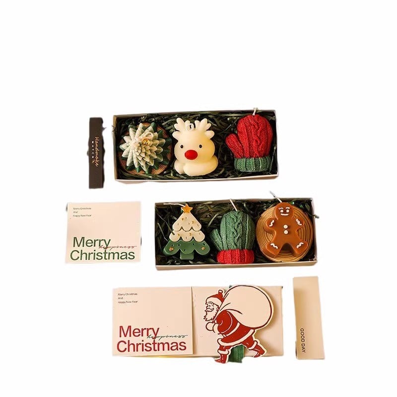 🎄Christmas Aroma Candle Ornament Gift Box