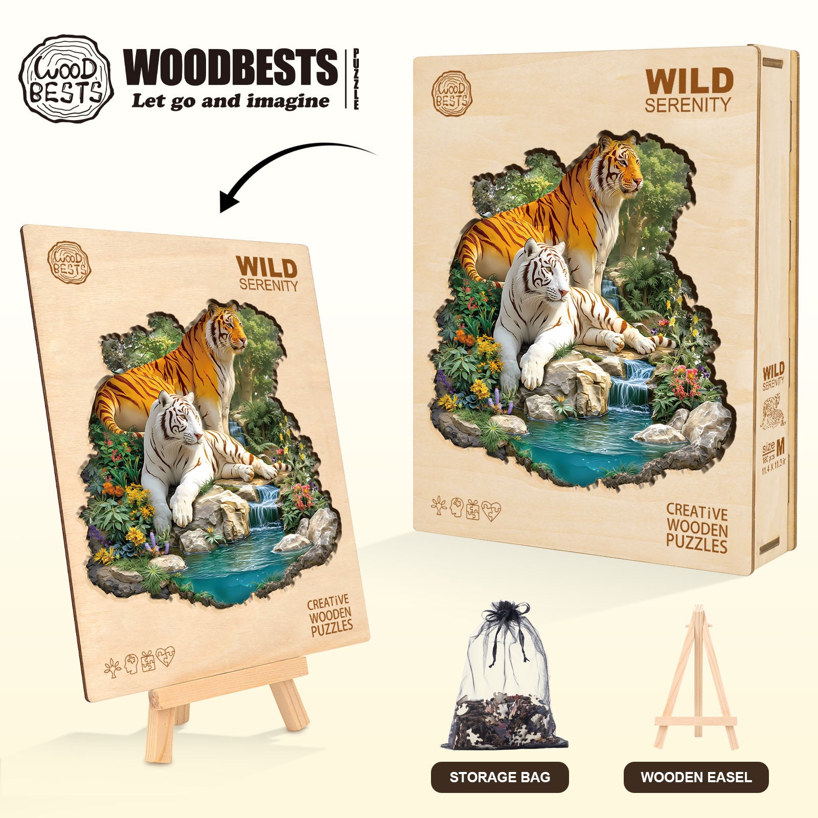 Wild Serenity Wooden Jigsaw Puzzle