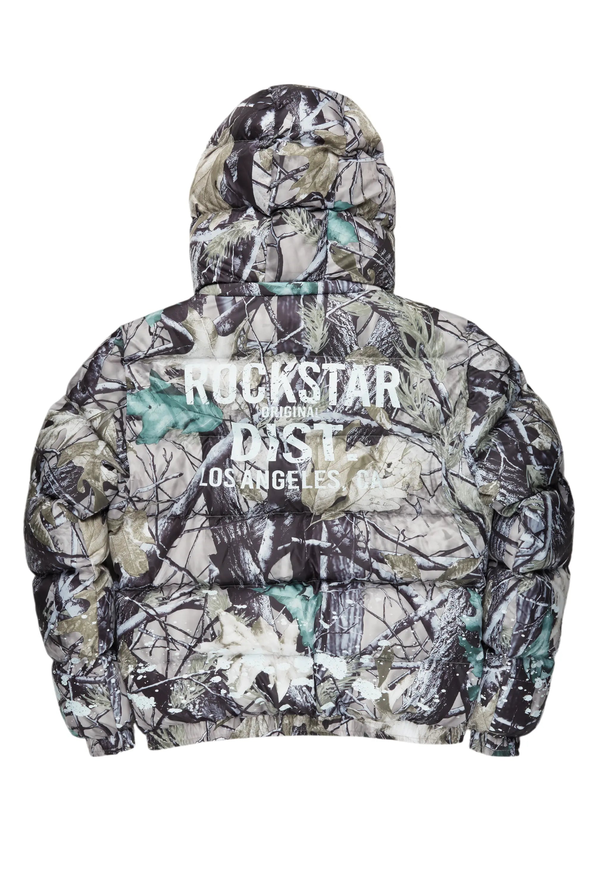 Art Dist. 2.0 Tree Camo Puffer Jacket