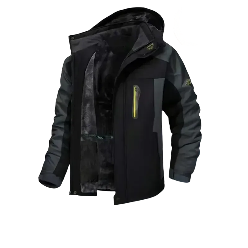 Men's Winter Warm Waterproof Hiking Jacket