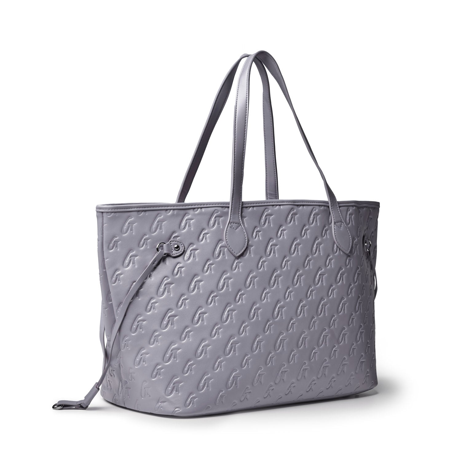 MONOGRAM GLAM TOTE - GRAY