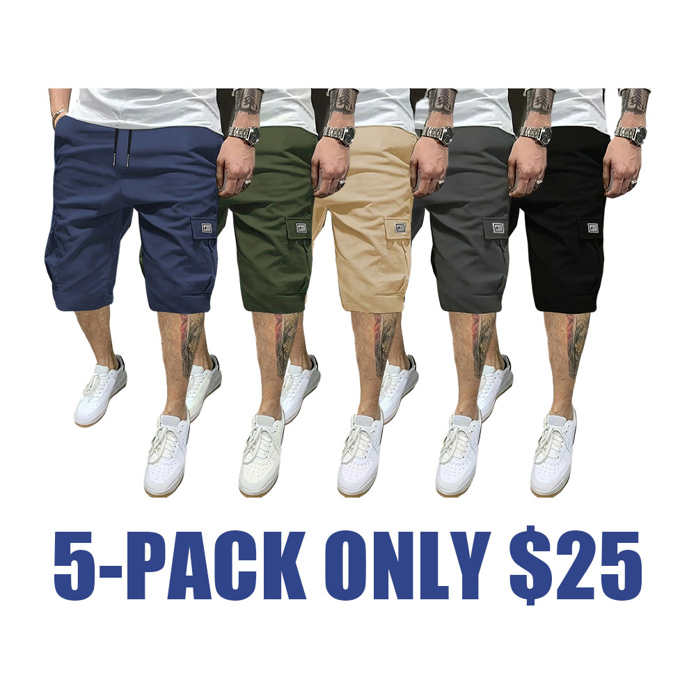 Men’s Comfort Shorts | Versatile Cargo-Style Casual Bottoms
