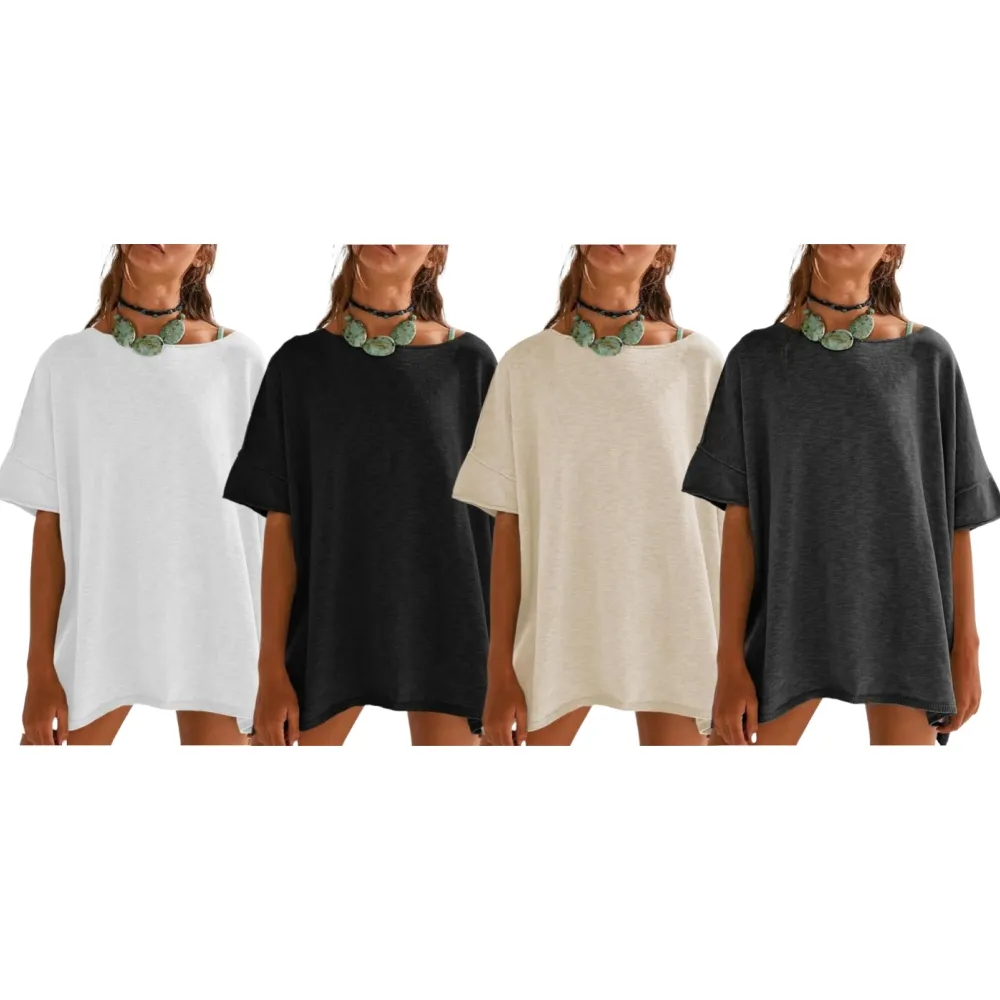 Women's Oversized T Shirts Casual Summer