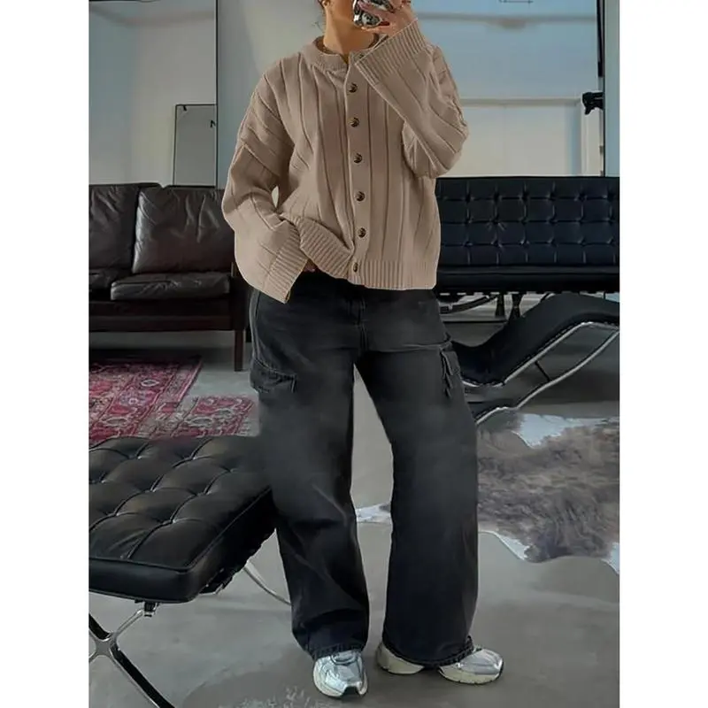 Womens Open Front Cardigan Sweaters