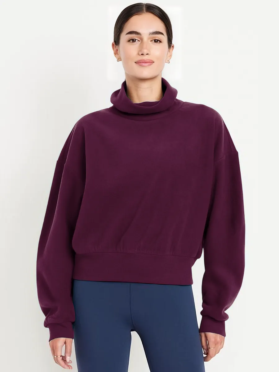 Women's Oversized Performance Microfleece Sweatshirt