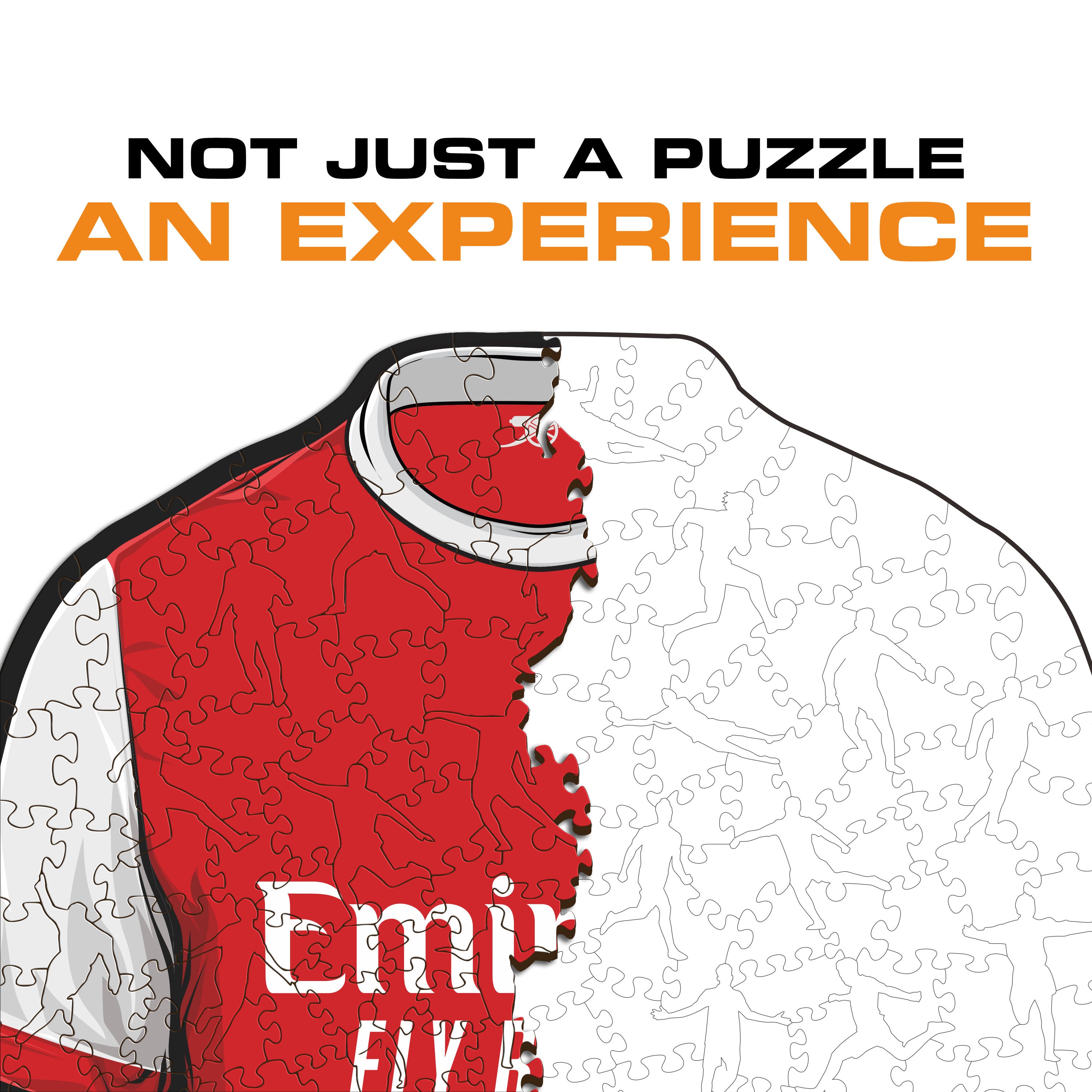 Arsenal FC® Jersey - Wooden Puzzle