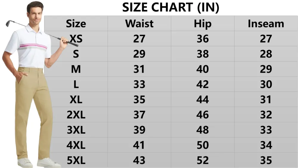 Business Casual Work&Golf Dress Pants