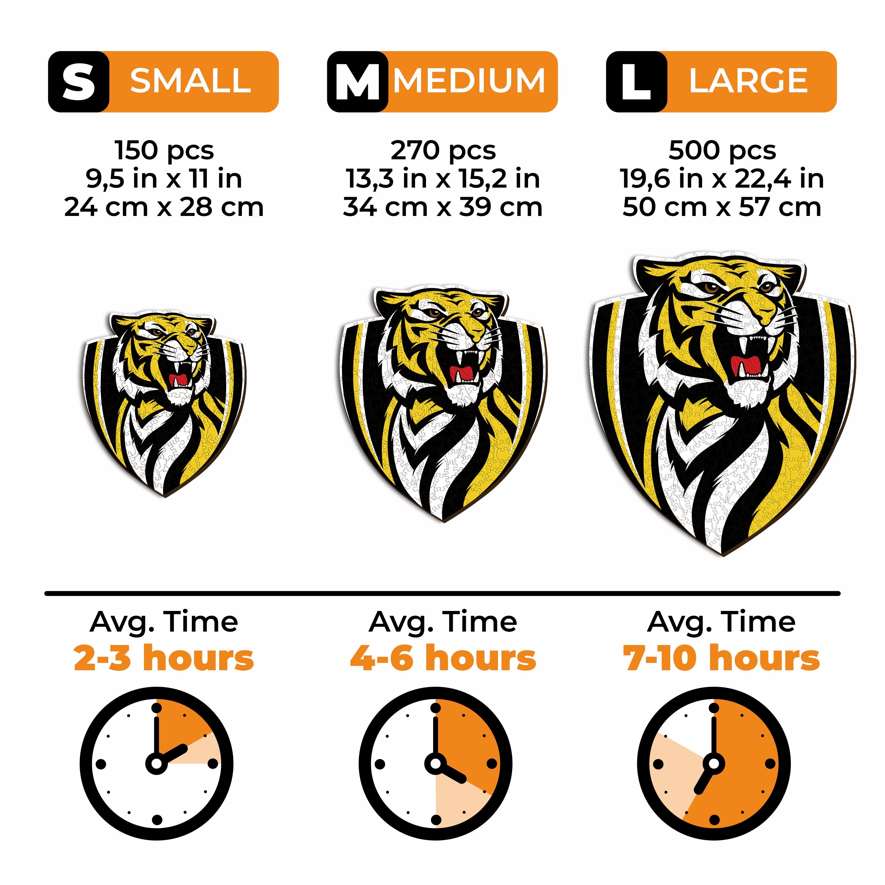 Richmond FC Logo - Wooden Puzzle