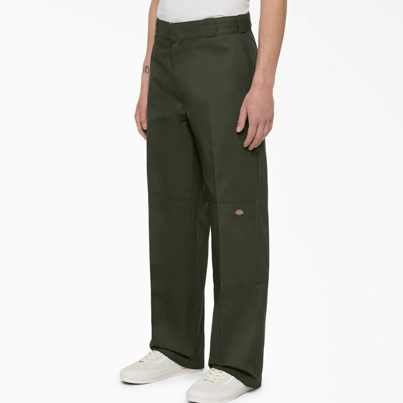 👖Men’s Relaxed Double-Knee Work Pants – Everyday Durable Casual Trousers