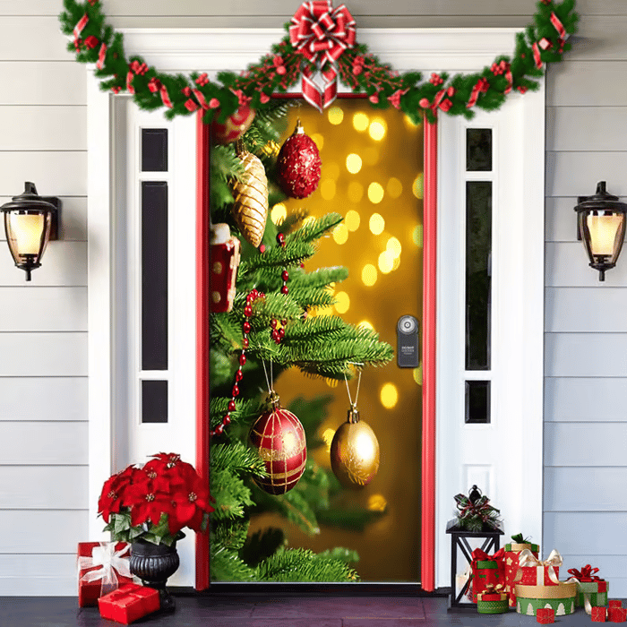 🌟2024 Christmas Front Door Decoration