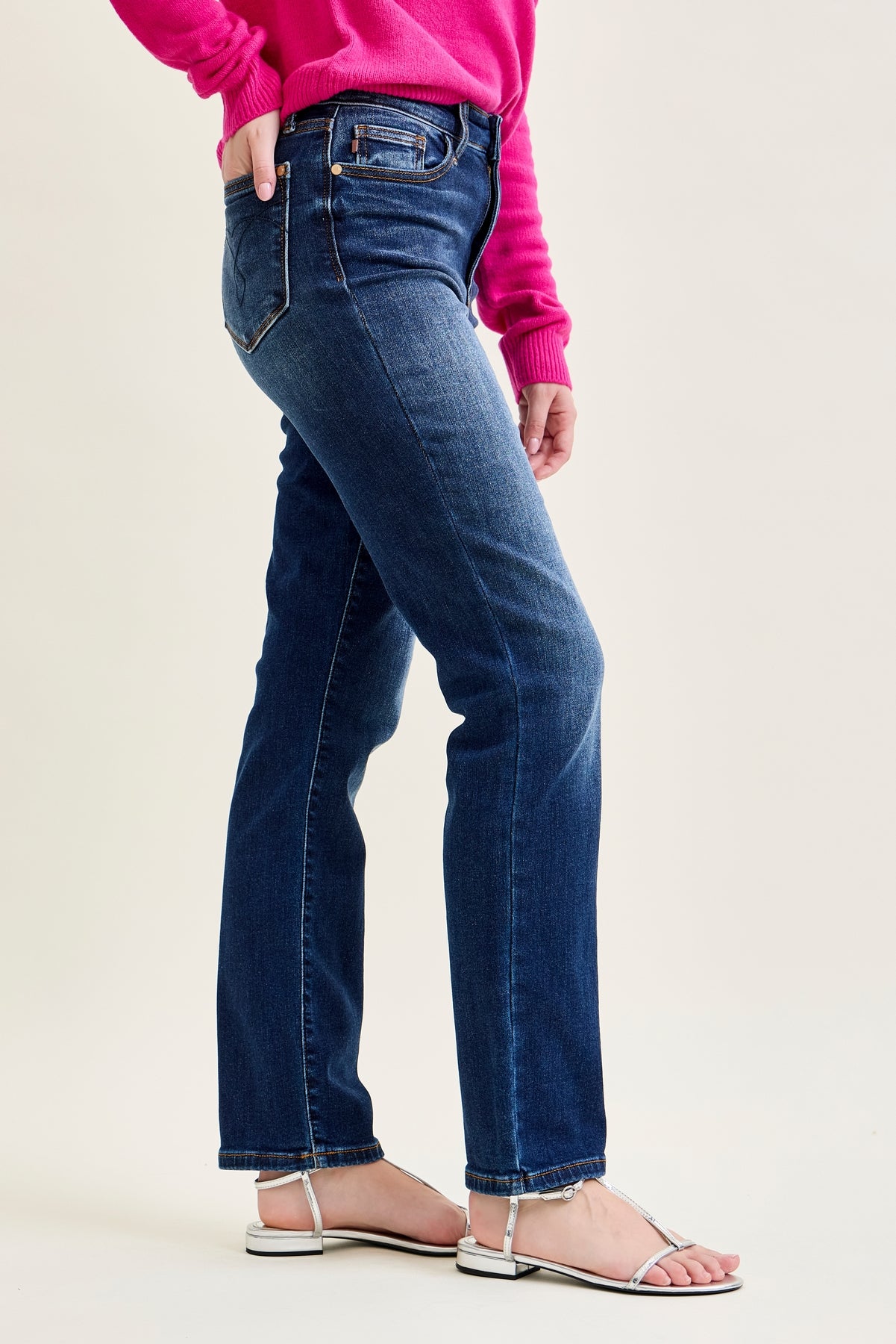 Tracy Vintage Wash ThermaDENIM Straight Fit