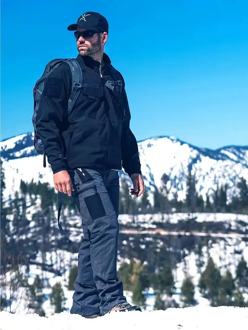 Men's Solid Color Tactical Work Pants