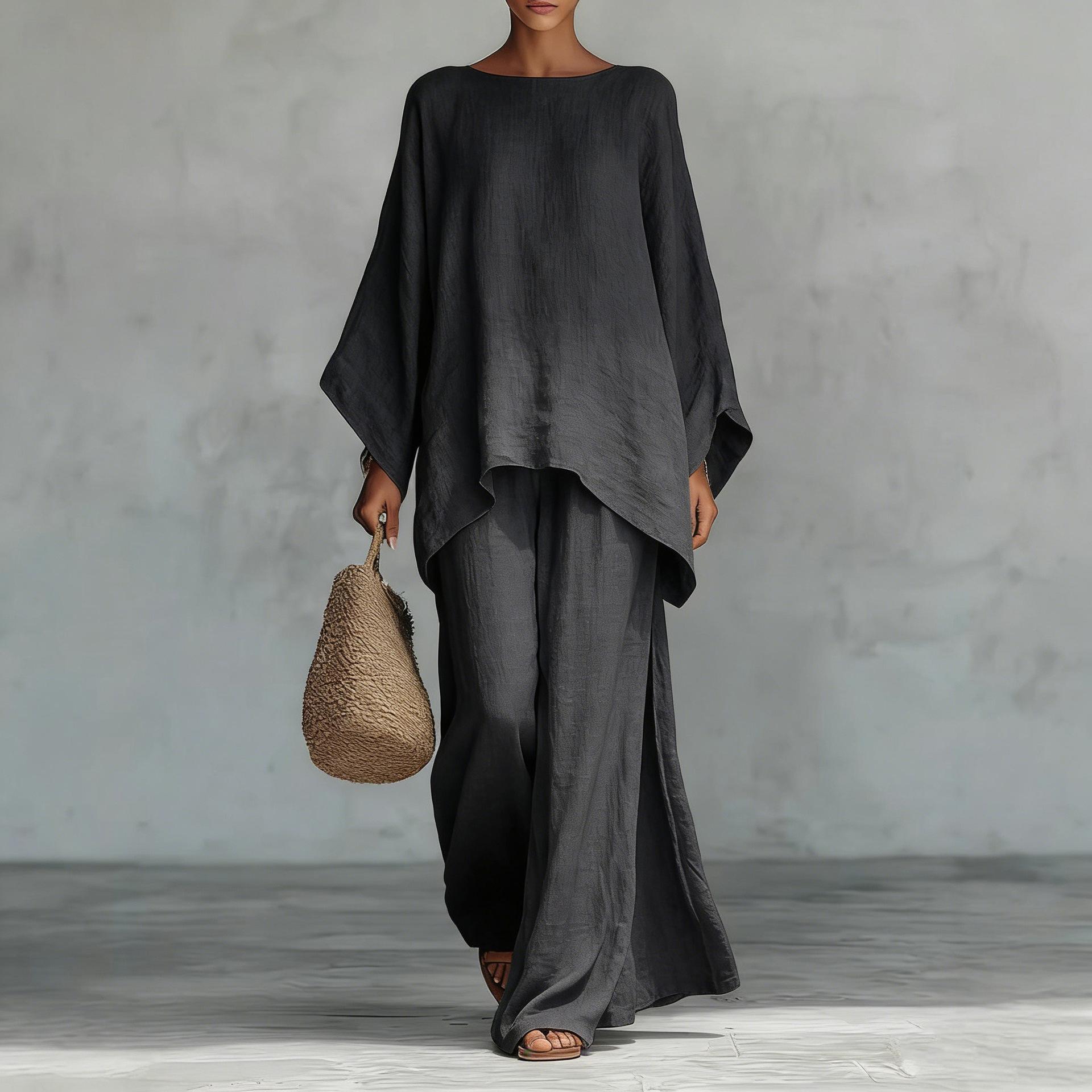 Boho Linen Two Piece Set