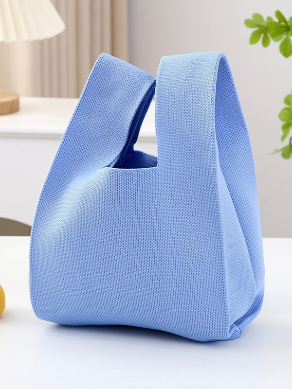 Geometric Solid Color Handbags