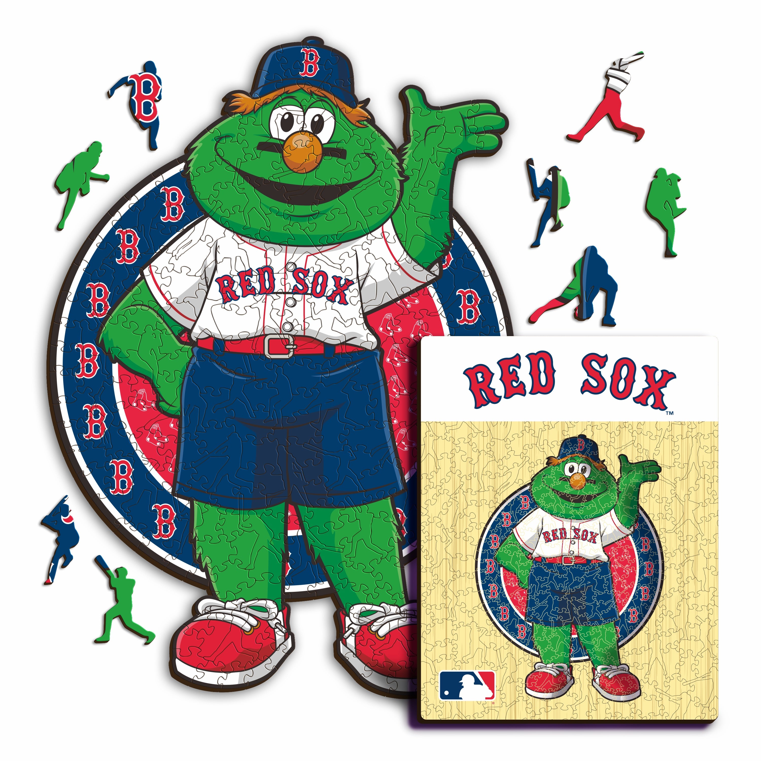 Boston Red Sox™ Mascot - Wooden Puzzle