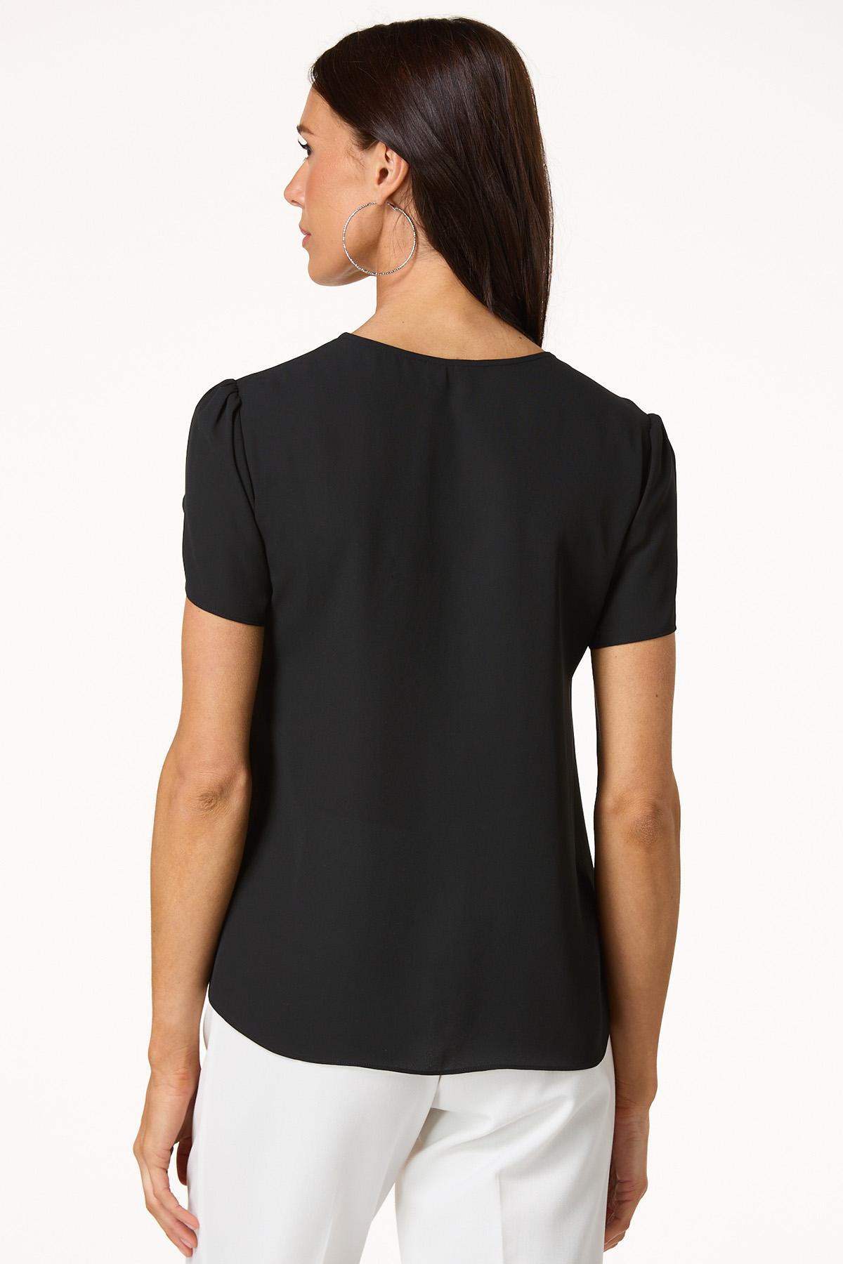 Solid Tulip Sleeve Top