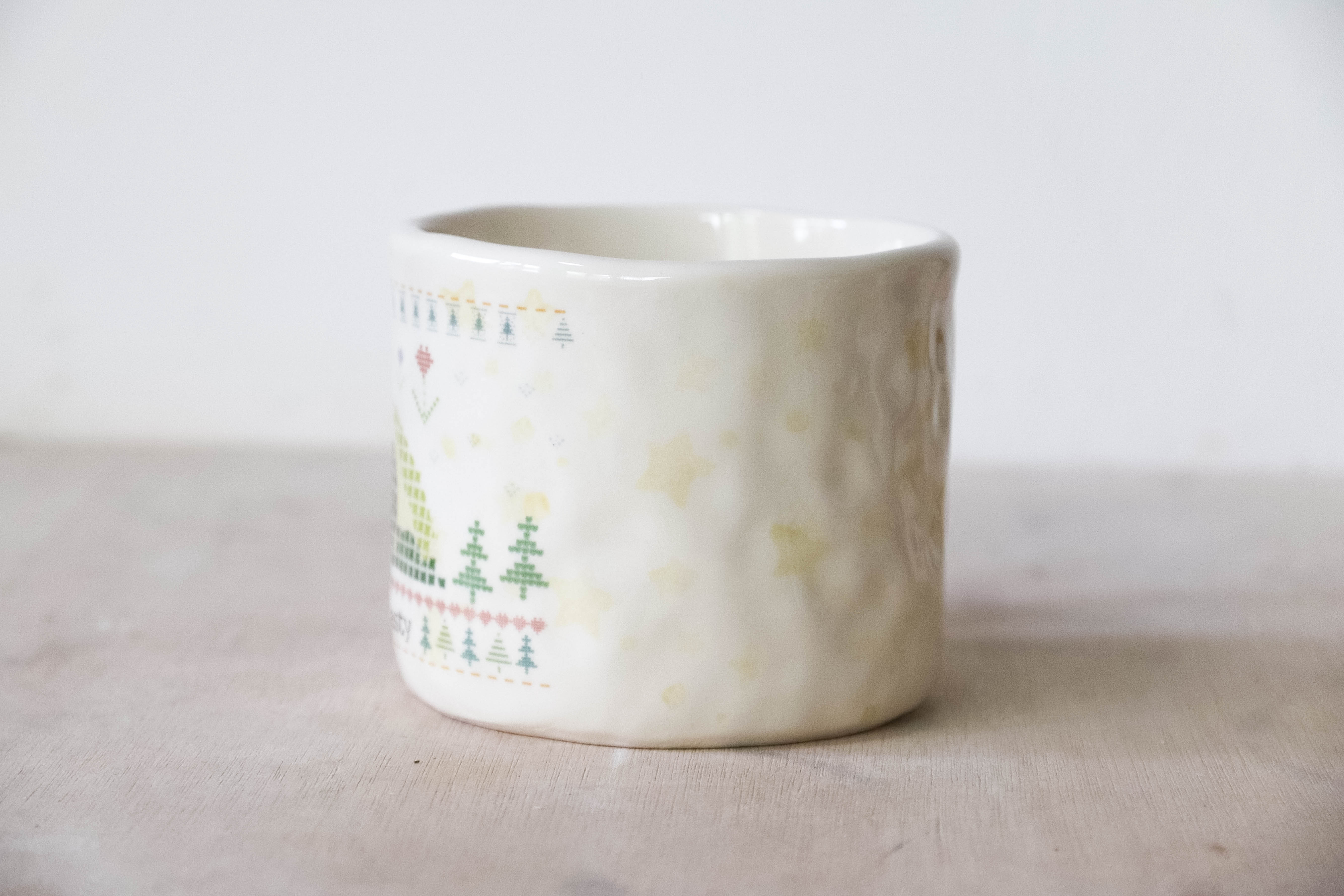 Don't Be Hasty Pink Mug Medium