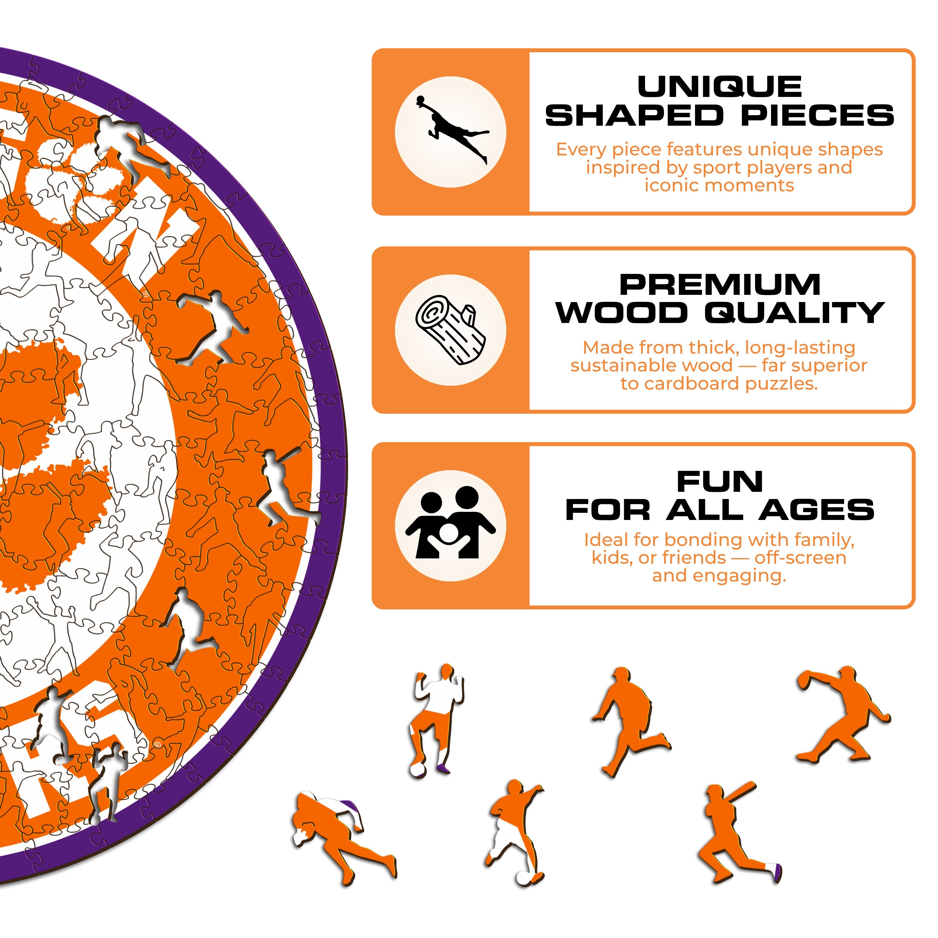 Clemson University - Wooden Puzzle