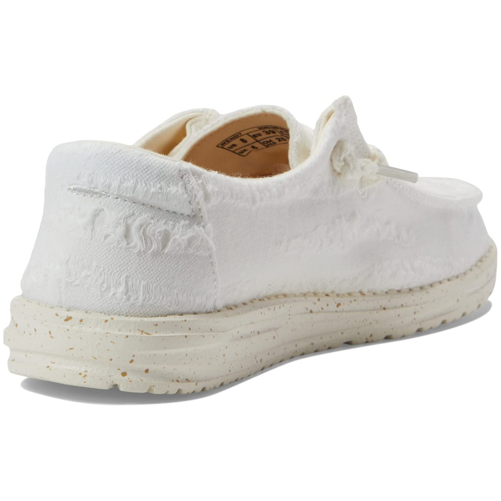 DUDE WOMEN'S WENDY BOHO DISTRESSED WHITE - 121410239