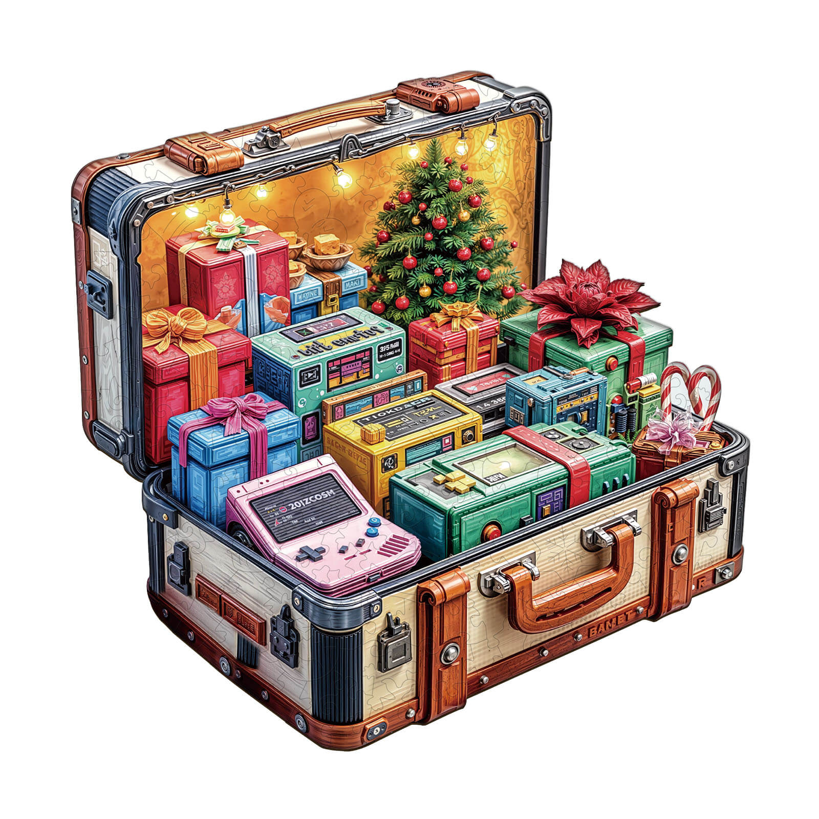 Game Gift Box Wooden Jigsaw Puzzle