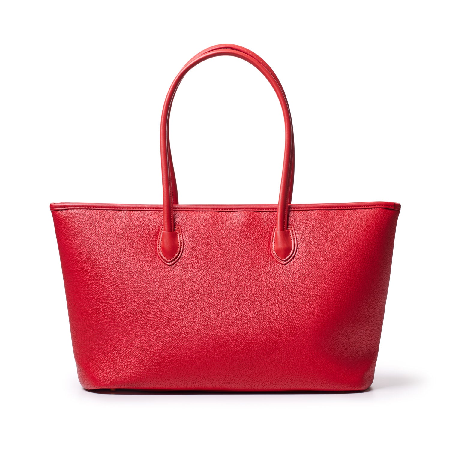 PEBBLE TOTE BAG - RED