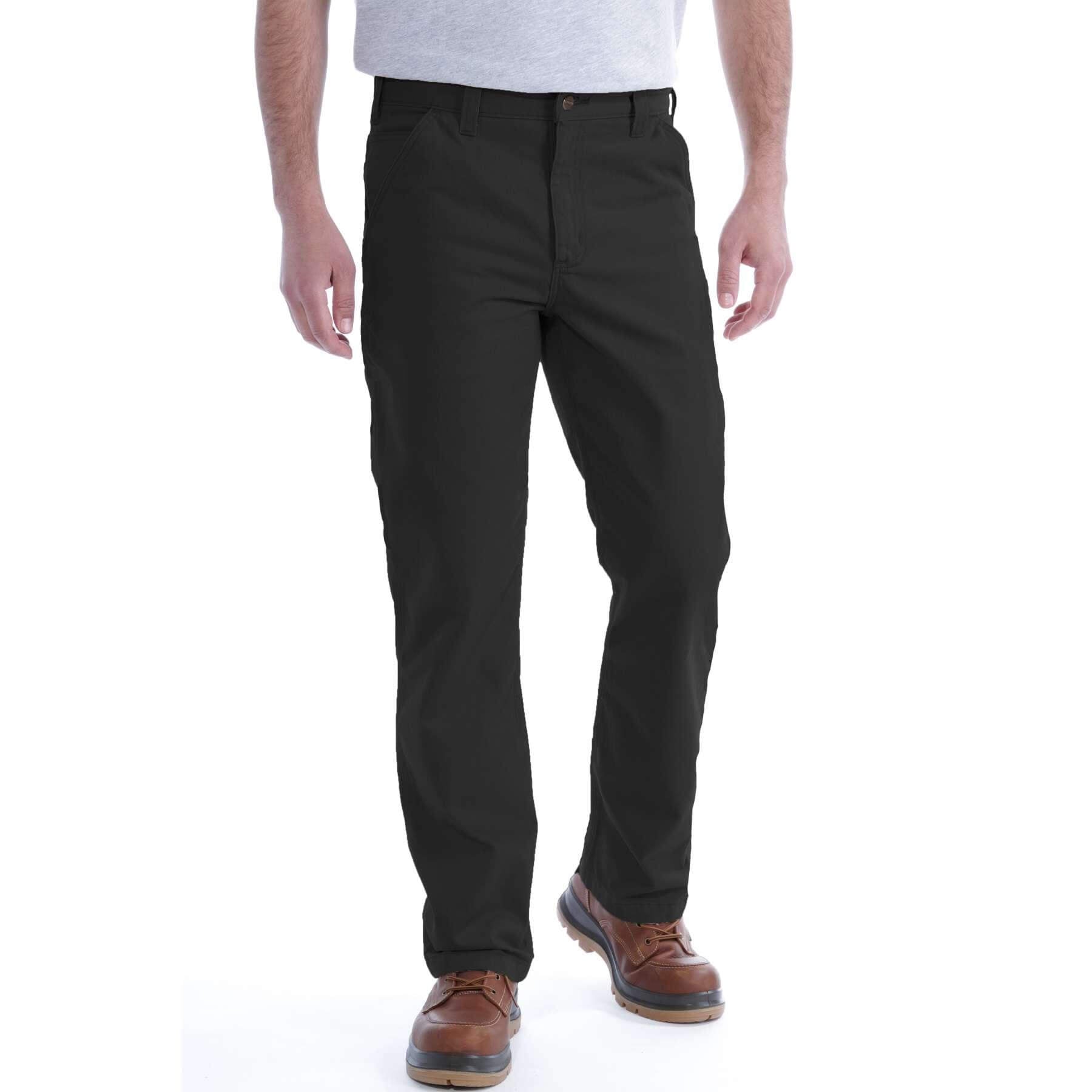 CHT Relaxed fit Straight Leg Washed Twill Trousers B324