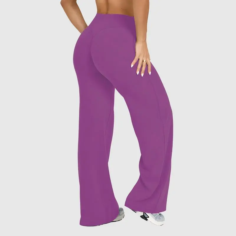 Straight Leg Bottoms Fitness Gymwear Women Workout Leggings