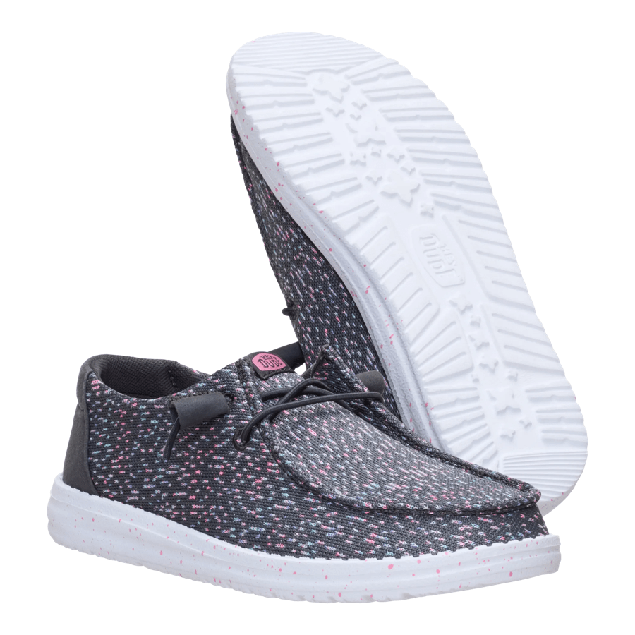 Wendy Stretch Speckle - Black/Multi