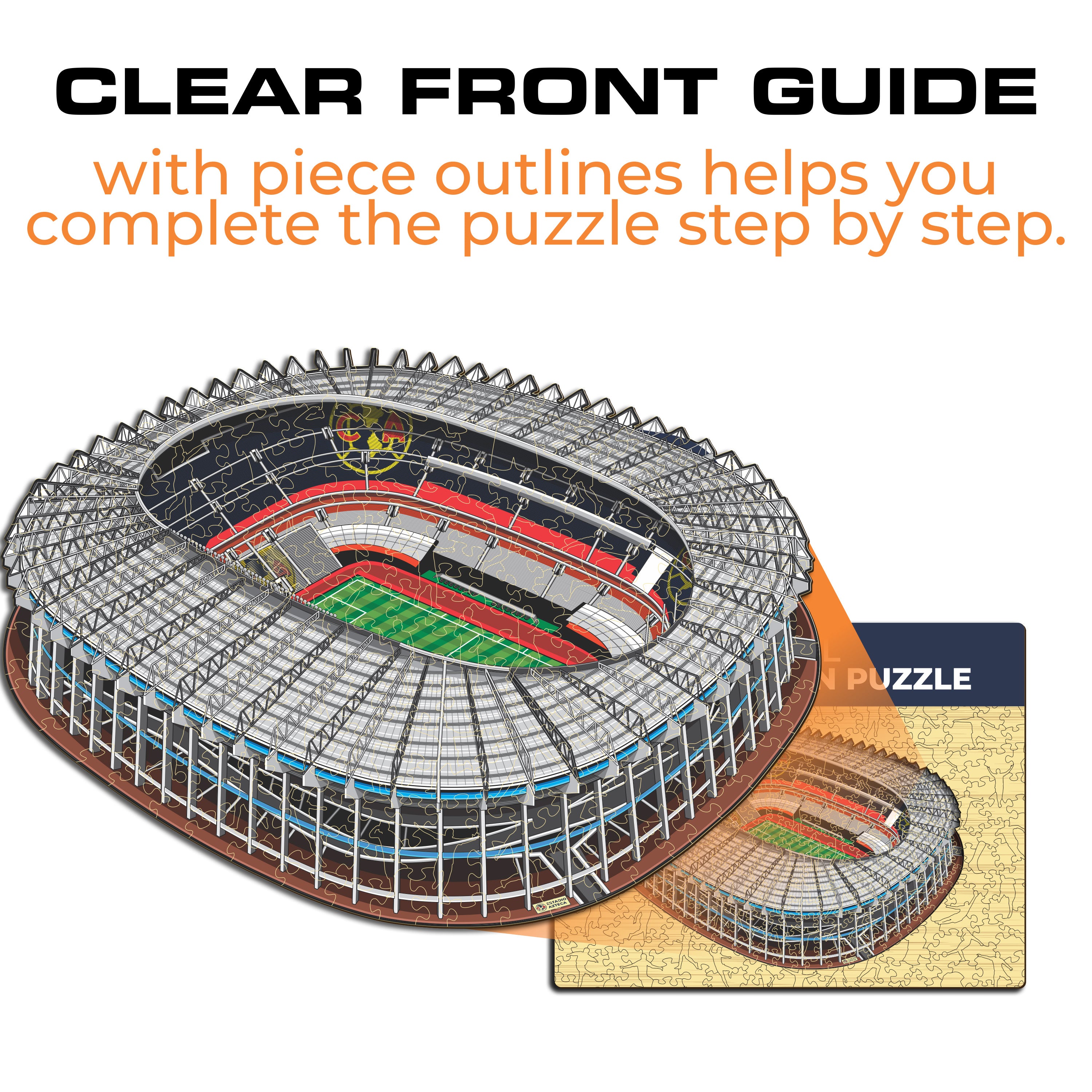 Club América® Stadium - Wooden Puzzle