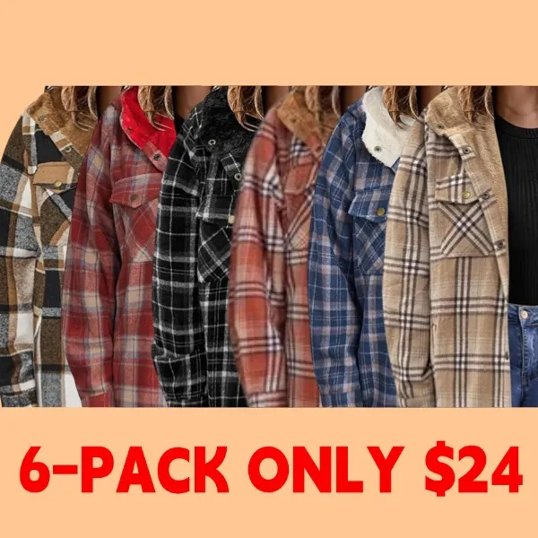 Women's Plaid Flannel Long Sleeve