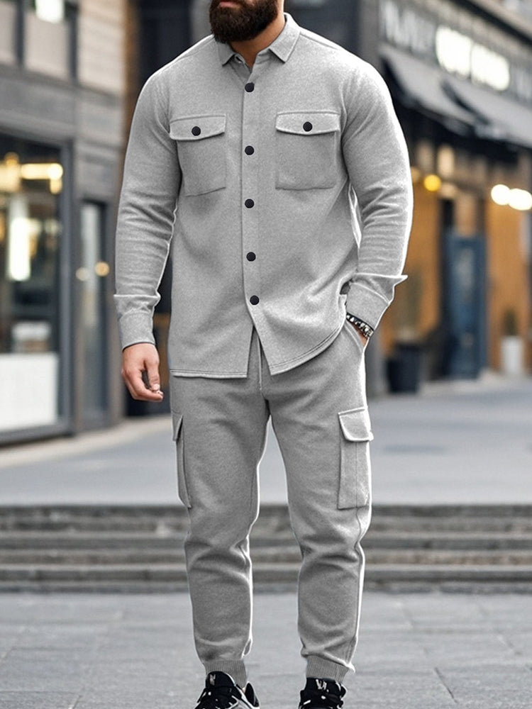 Smart Casual Cargo 2-Piece Set