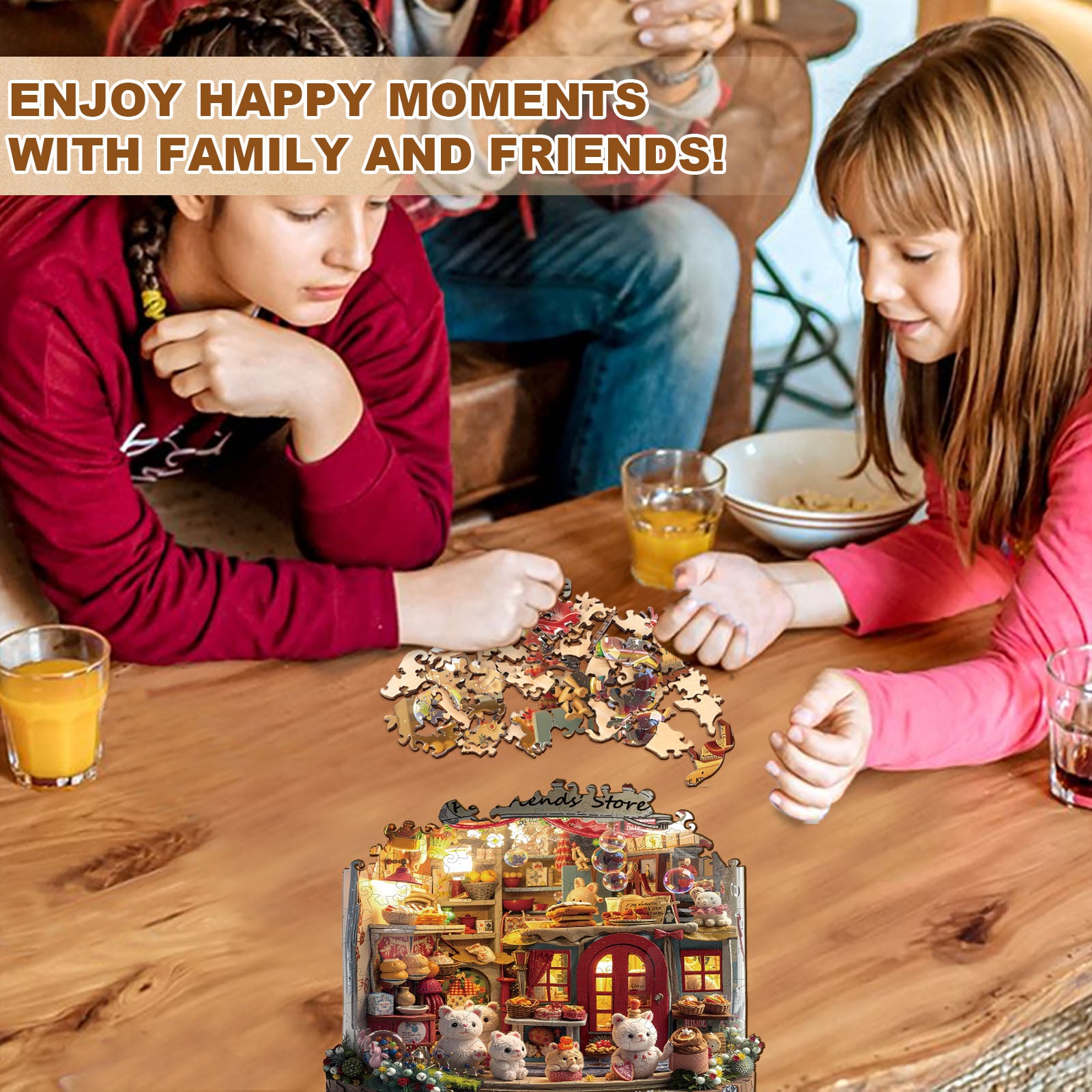 Pet Friends’ Store Wooden Jigsaw Puzzle
