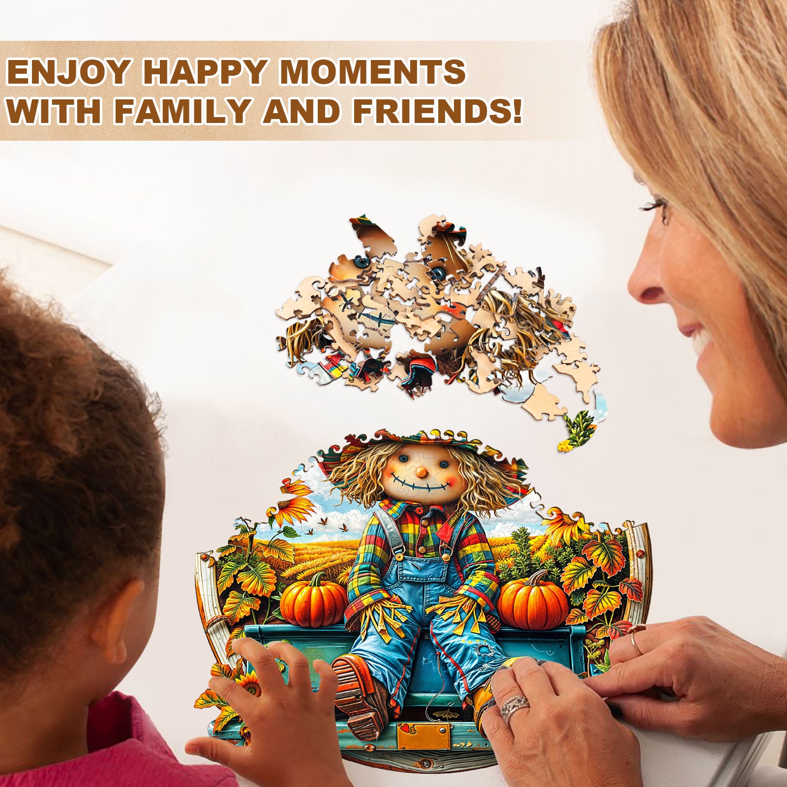 Sunflower Patch Pal Wooden Jigsaw Puzzle