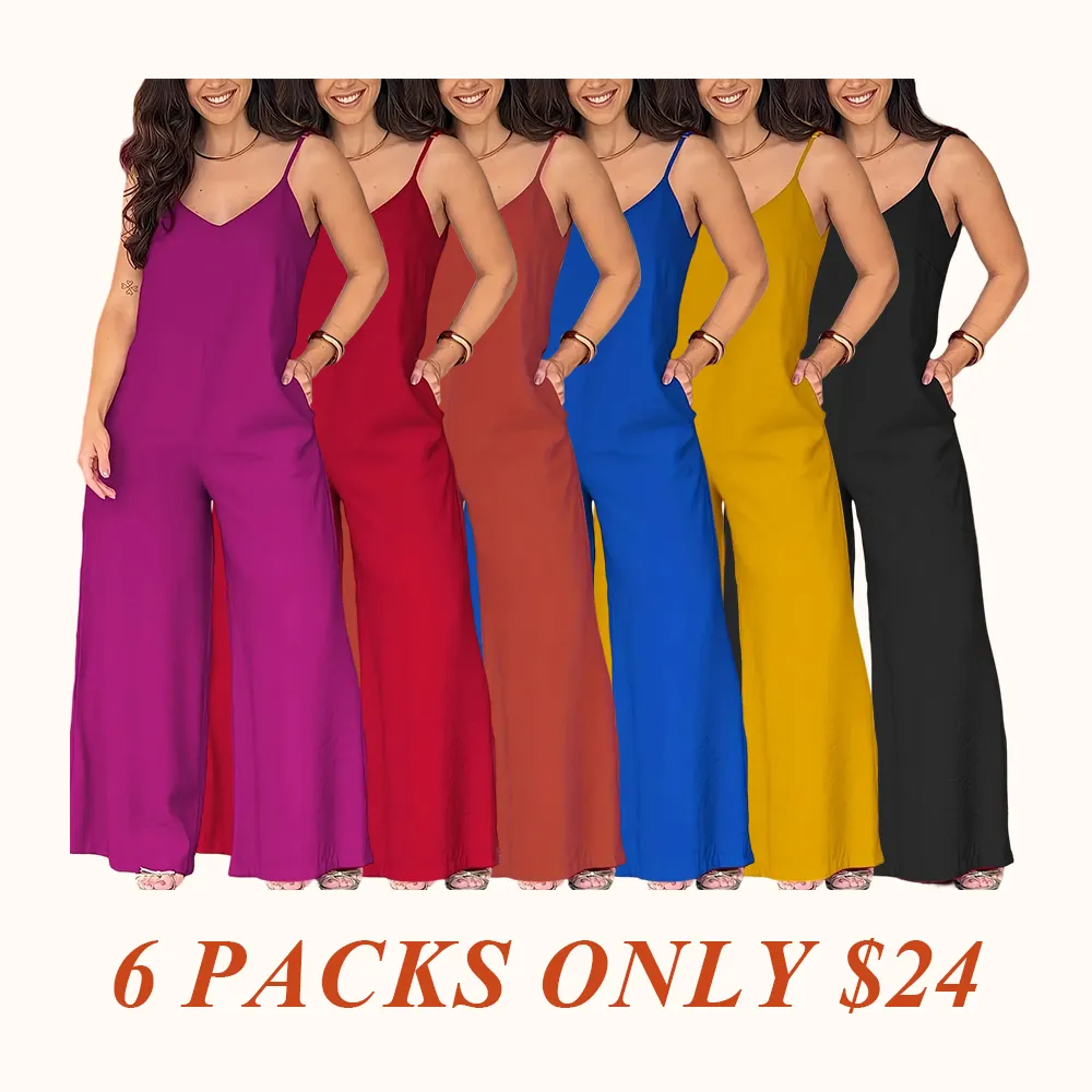 Women's Elegant Solid Color Strapless Jumpsuit, Stylish One-Piece for Casual Wear, Comfortable and Versatile Fashion Choice