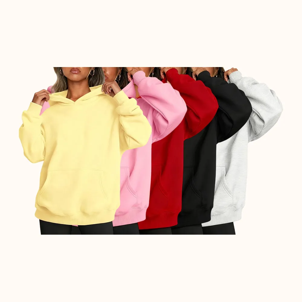 Women's Oversized Pullover Hoodie | Streetwear Sweatshirt