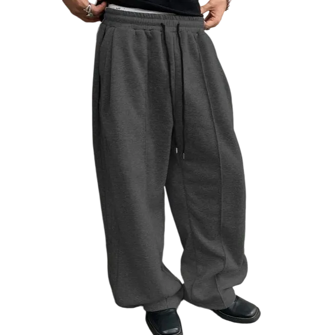 Baggy Sweatpants Drawstring Elastic with Pockets