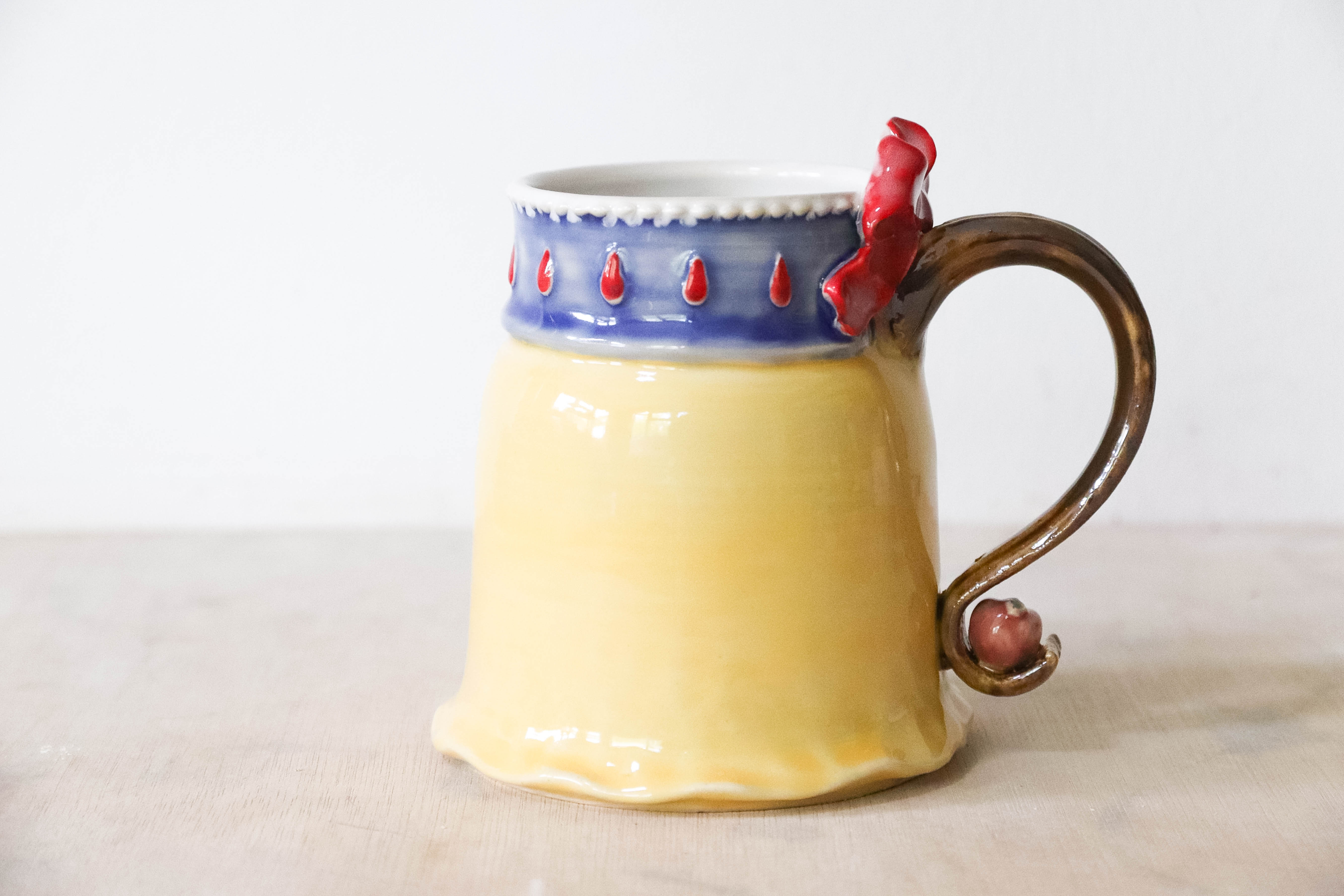 Snow White Dress Stoneware Mug