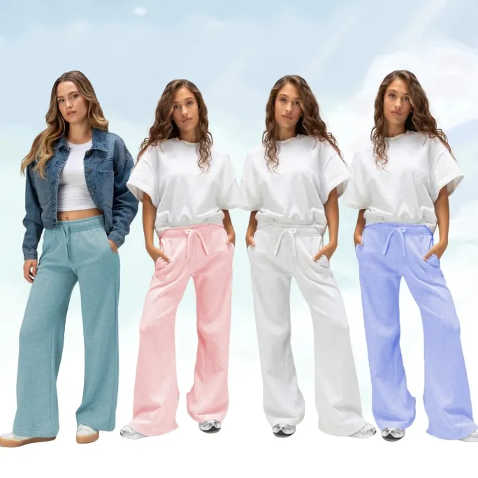 Fleece Womens Wide Leg Pants(Just $3 Each!)