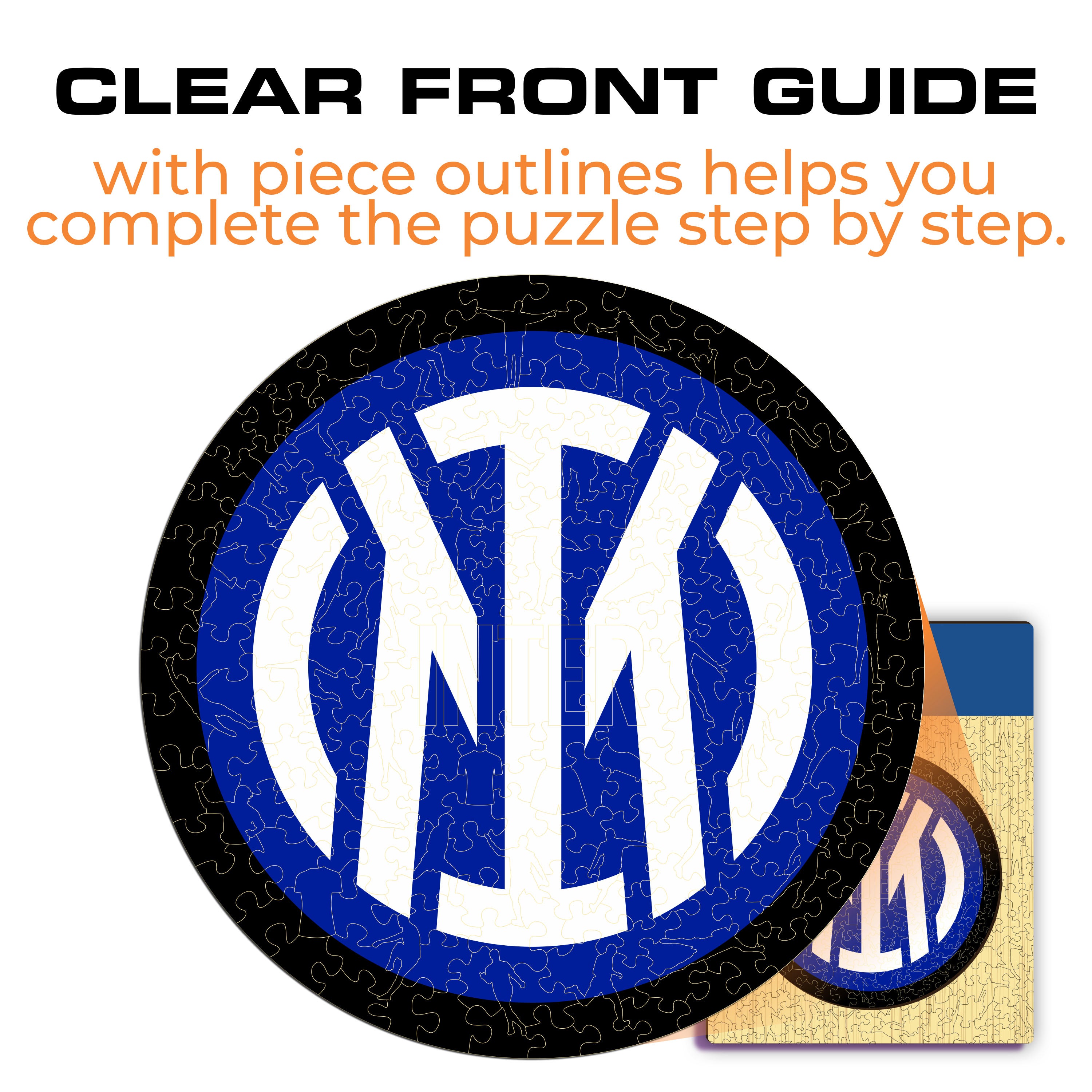 FC Inter® Logo - Wooden Puzzle
