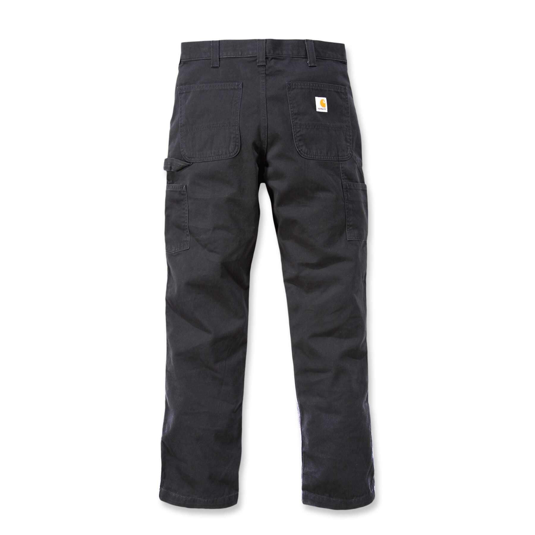 CHT Relaxed fit Straight Leg Washed Twill Trousers B324