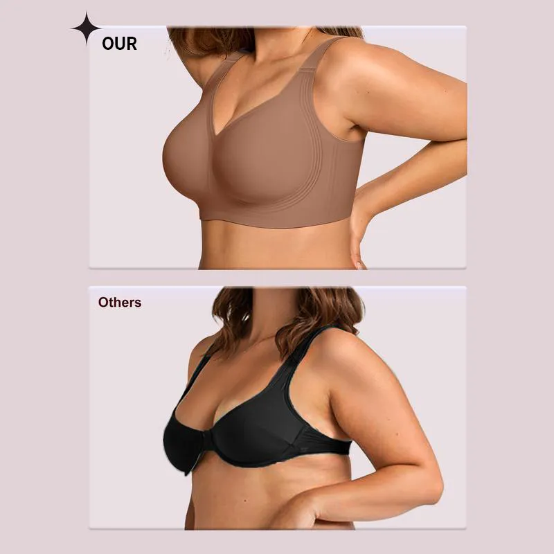⏱️Limited-time discount!Full Coverage Wireless Bra - Wire-Free Comfort