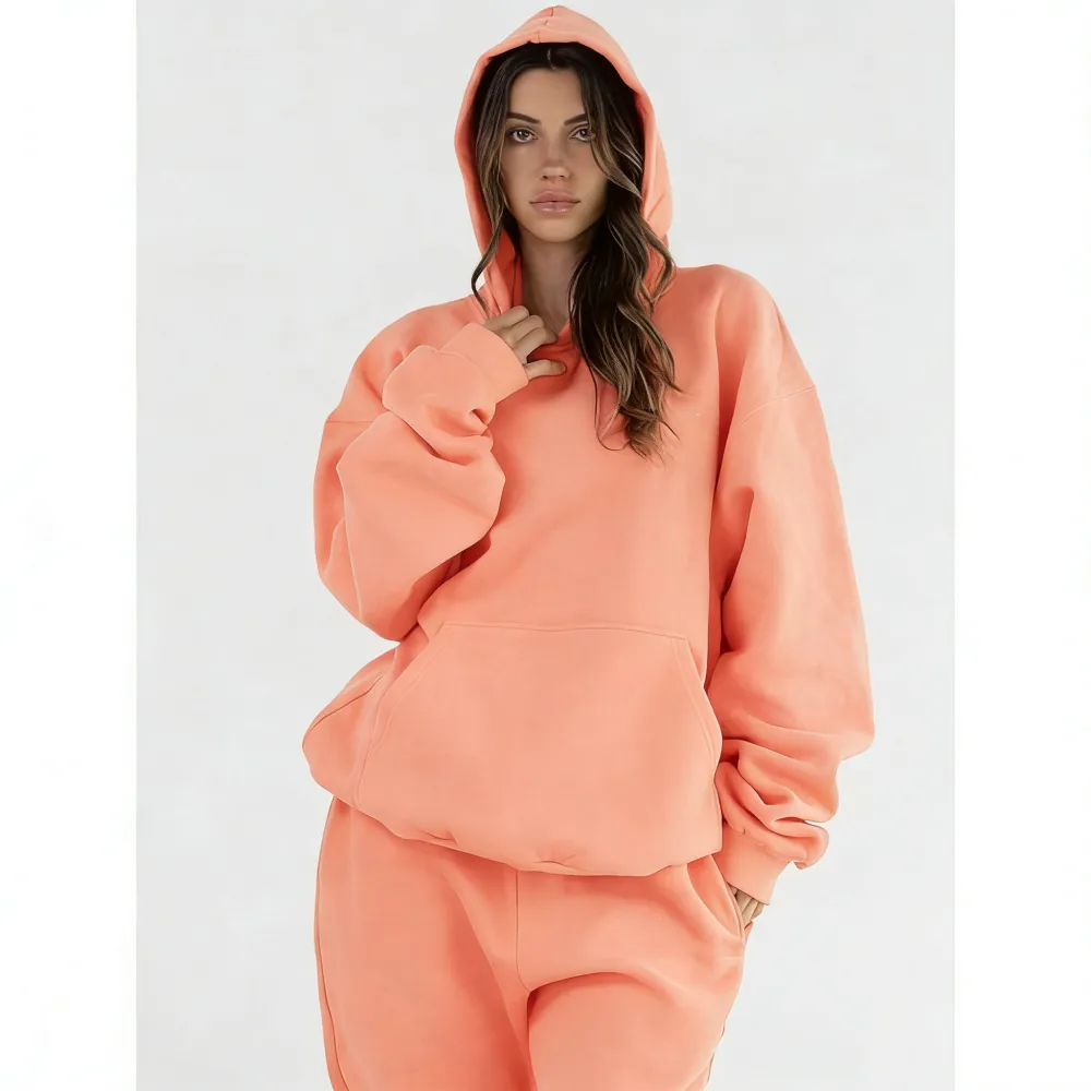 Women's Oversized Hoodie & Jogger Two-Piece Set