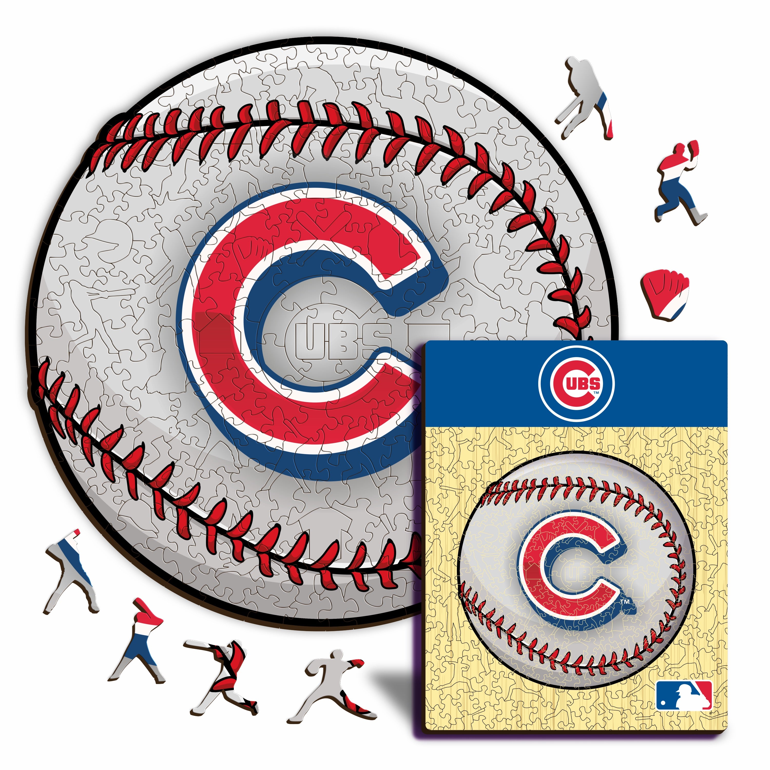 Chicago Cubs™ - Wooden Puzzle